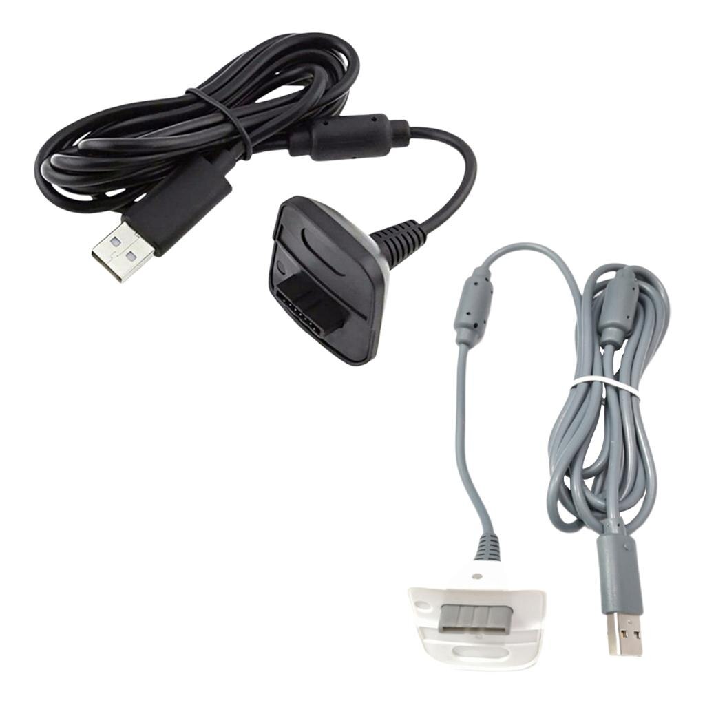 6ft USB Charging Cable Charger Replacement Adapter Wire for 360 Slim Wireless Game Controllers Easy to Install Durable