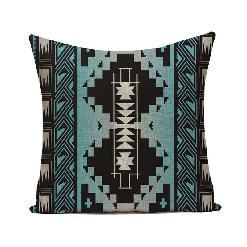 Sierkussen Gevallen Bohemian Aztec Geometrische Patroon Kussenhoes 45Cm X 45Cm Thuis Woonkamer Decoratie Linnen/katoen Kussensloop: 7