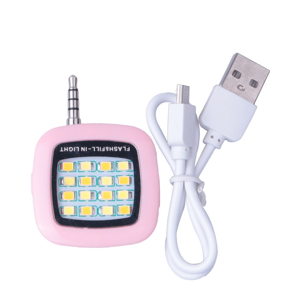 LED Flash Light for Mobile Phone 16 LED Portable Phone Selfie Mini 16 LED Flash Fill Light For iPhone Samsung mobile cell Phone