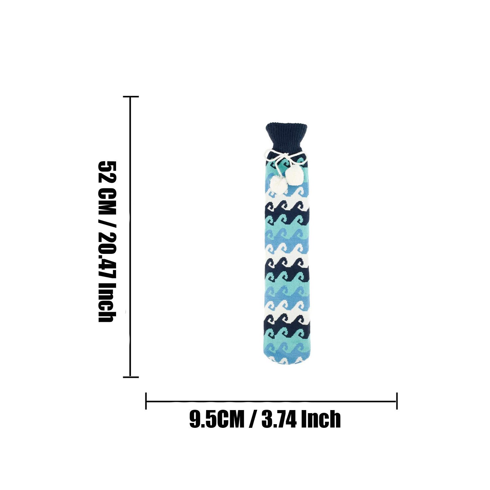 40 # 1l Warm Warm Water Winter Premium Natuurlijke Warmte Flessen Water Fles Pluche Soft Cover Hand Warm Taille Hand warming Levert