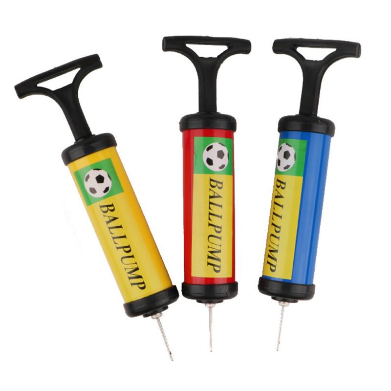 Hand Push Mini Basketball Soccer Pump Party Wedding Balloon Inflater Portable Air Pump Portable Sport Ball Accessories+Needle: 6 inches
