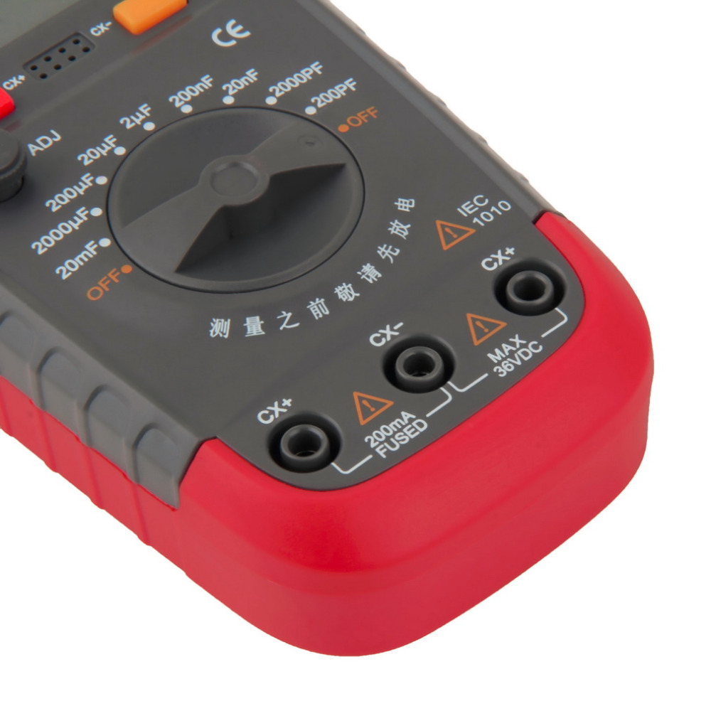 1 Pc UA6013L Auto Range Digital LCD Capacitor Capacitance Test Meter Multimeter Measurement Tester Meter Brand