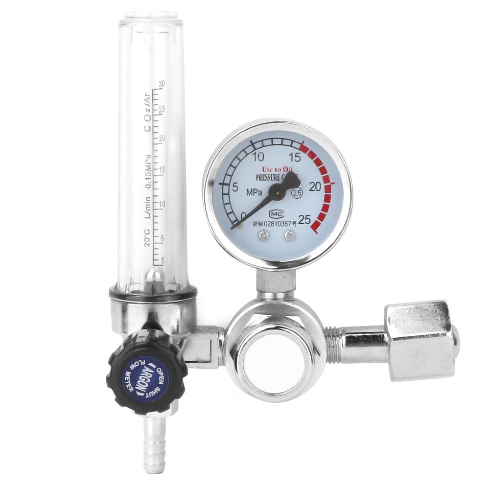 Welding Pressure Gauge Argon CO2 Mig Tig Flow Meter Regulator Pressure Gauge Pressure Gauges for MIG and TIG Welding
