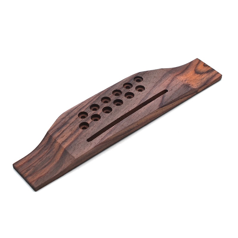 Rosewood Bridge for 12 String Acoustic Guitar Accessories Part Replacement