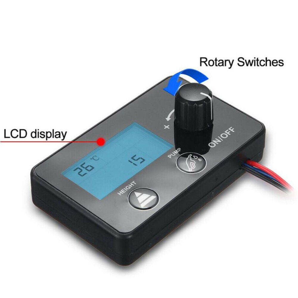 LCD Digital Display Switch Remote Control Diesel Air Parking Heater 12/24V Parts