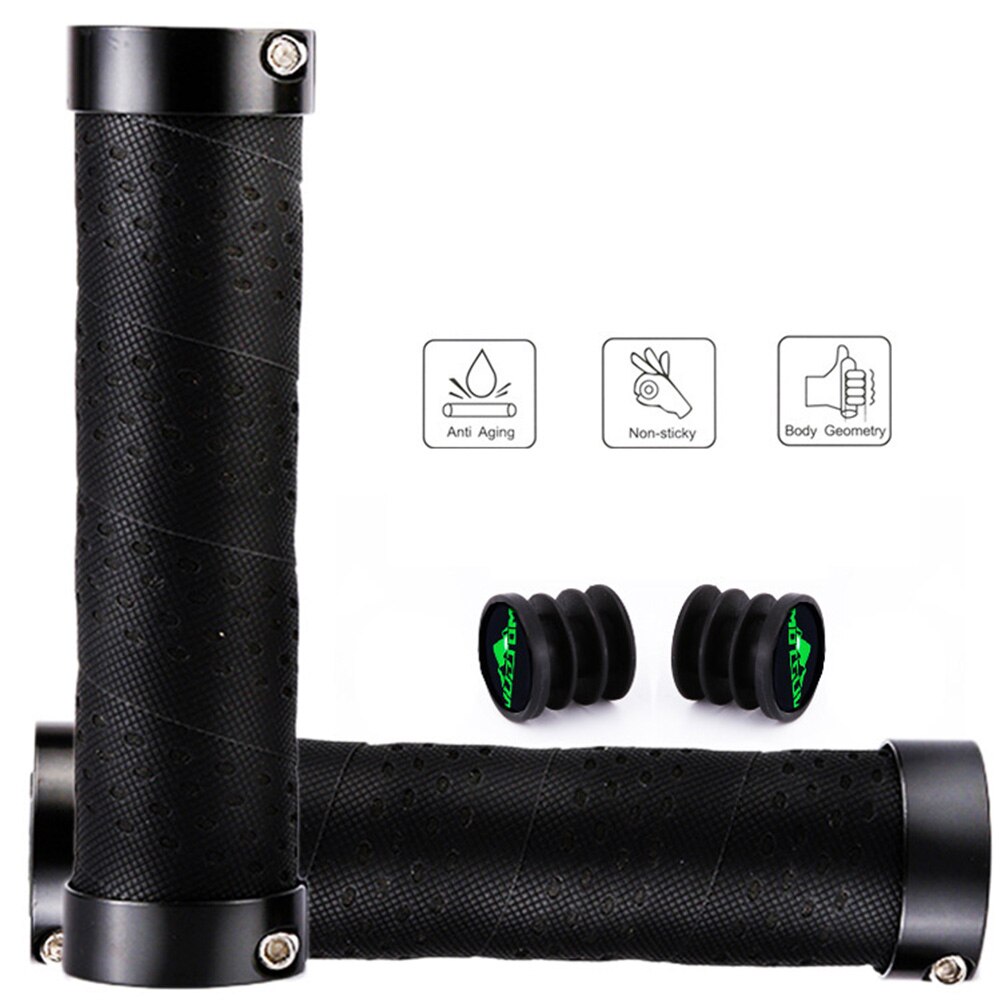 Handgrepen voor loopfiets en fiets 14 en 16 inch lichtgroen (per paar