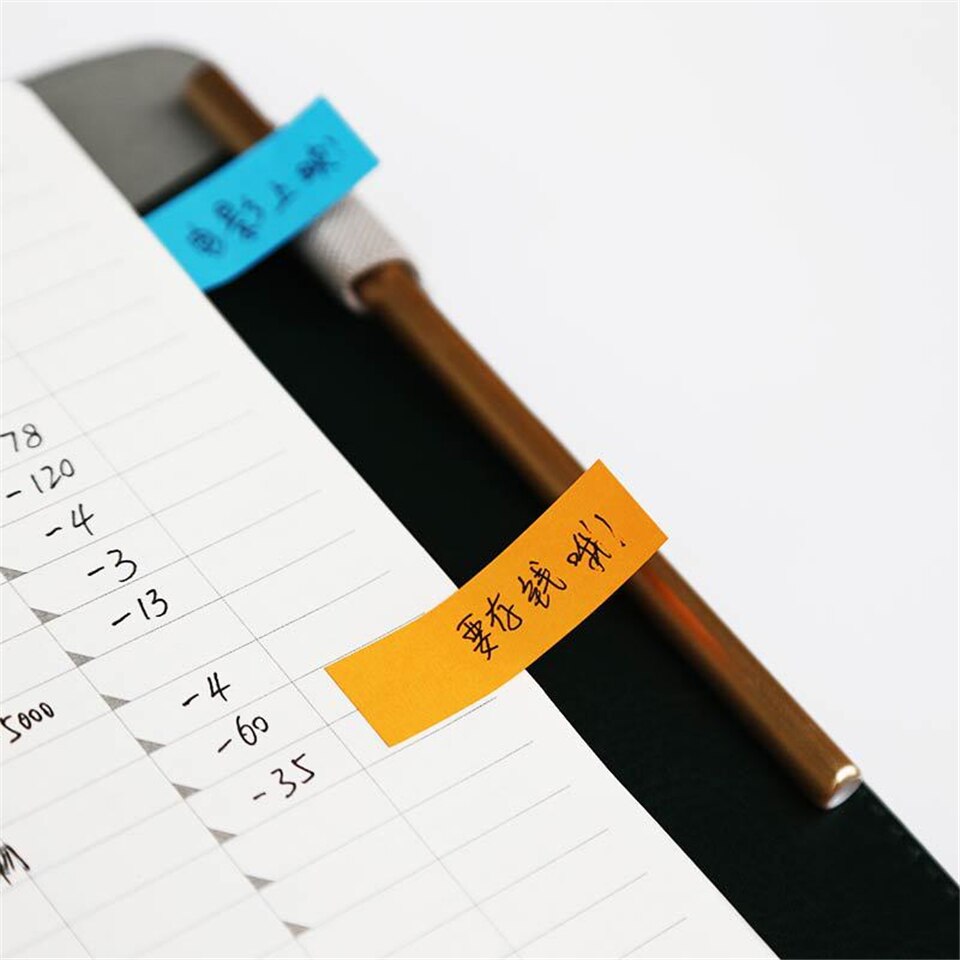 1PCS B5 A5 A6 Spiral Notebook Sticky Note Planner Index Stickers Dokibook Accessory Planner Notebook Accessories