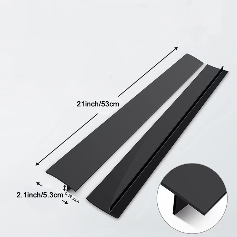 Stove Counter Gap Cover Kitchen Silicone Heat Resistant Mat Gas Stove Protector Slit Cleaning Pad Oil Dust Seal Cooker Cover
