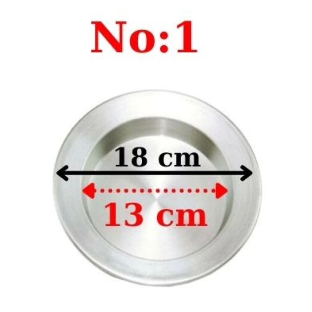 Kunefe – plat traditionnel turc en aluminium inoxydable, plat de présentation pour Dessert, Gaziantep, toutes les tailles: NO.1