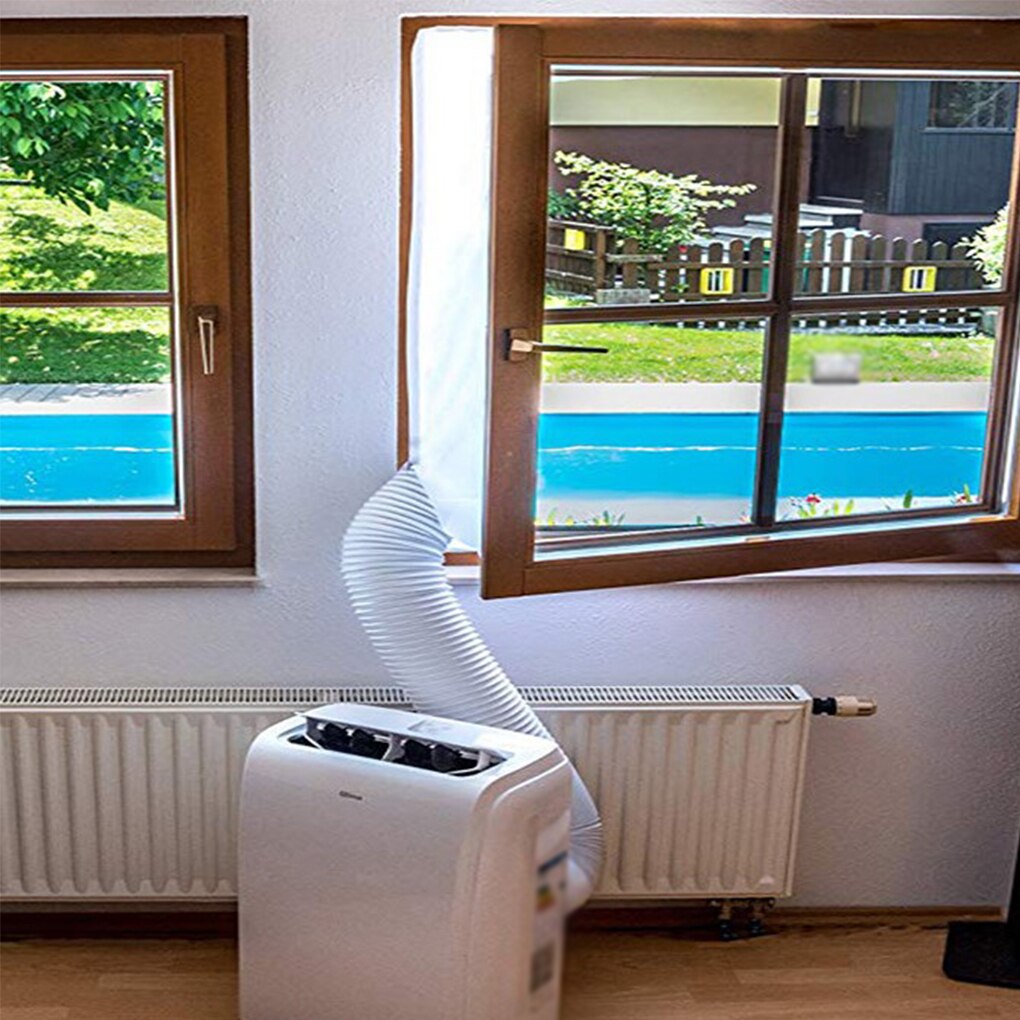 Universal Air Lock Venster Seal Doek Plaat 2 3 4M Airs Stop Conditioner Outlet Venster Afdichting Kit Voor mobiele Airconditioner