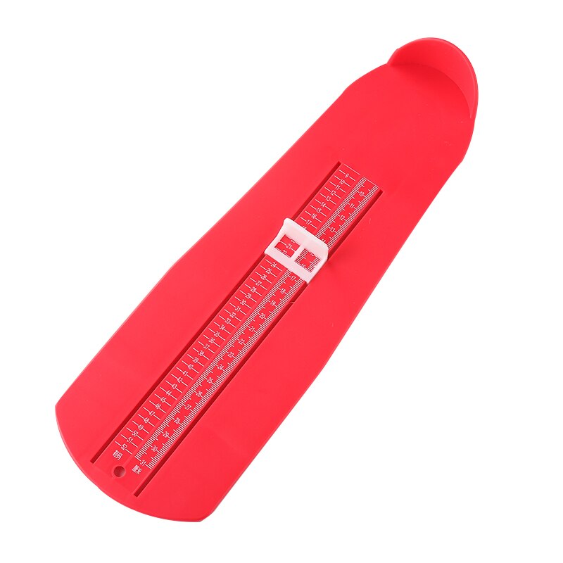 Adult Foot Measuring Ruler Gauge Shoes Feet Fitting Device Accurate Measure Household Product Home Adult Foot Measuring Ruler: Red