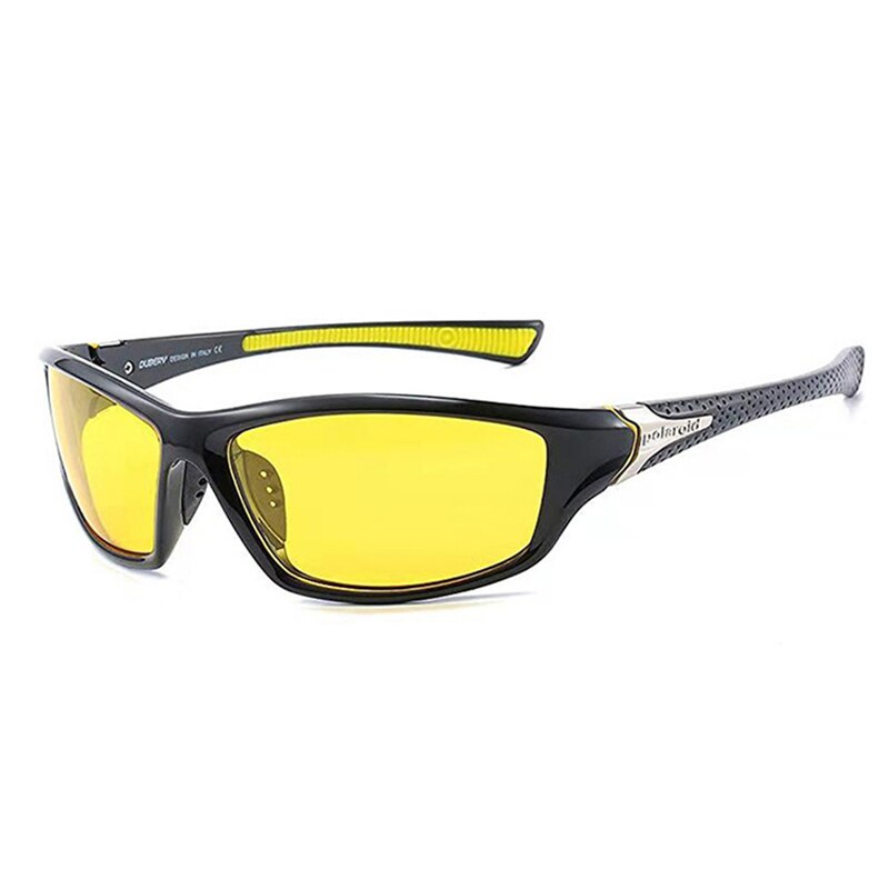 Spesialiserte hd fiske briller polariserte  uv400 fiske solbriller unisex utendørs camping fottur briller sport sykling beskyttelsesbriller