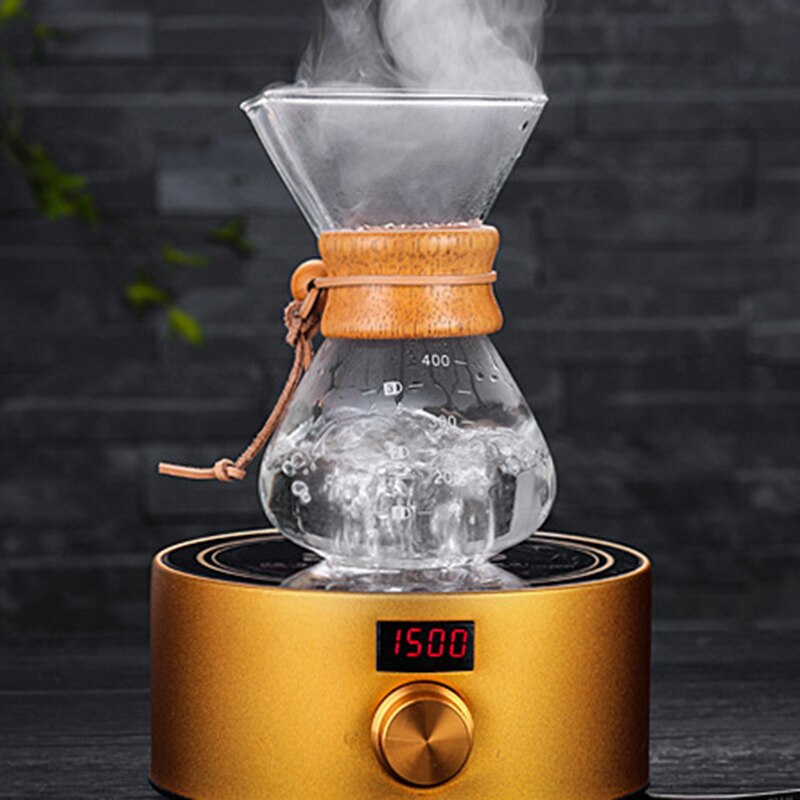 Kaffekander filter glasbrygger chemex stil kaffemaskine kande barista perkolator køkkenudstyr