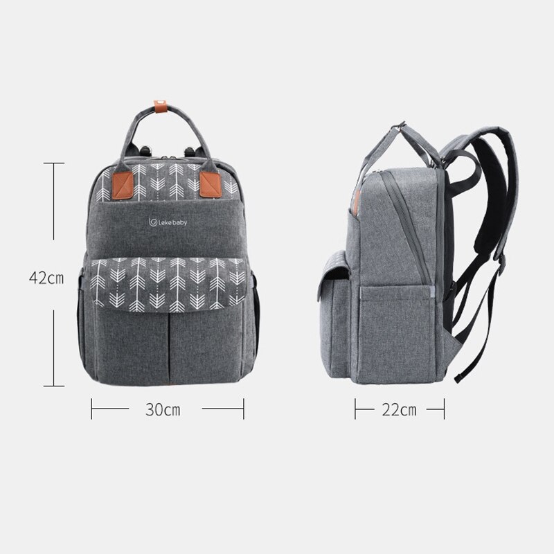 Lekebaby bébé paquet de couches multifonctionnel grande capacité bébé panier Pack imperméable couche de remplacement: Style3