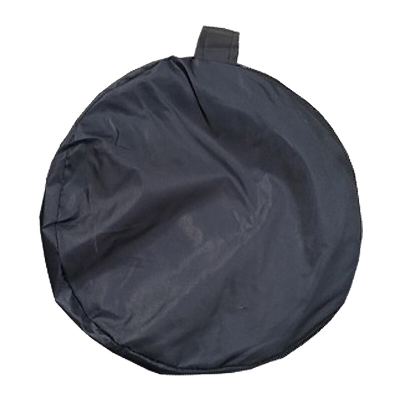 60cm Collapsible Reflector Portable Round Eye Light Gold Silver Diffuser for Outdoor Studio Photo Vlog Soft Photography Lighting