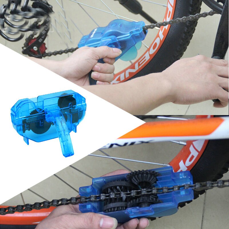 Bike Chain Washer Cleaner Set Ketting Box Mountainbike Accessoires Onderhoud Tool Reinigingsborstel