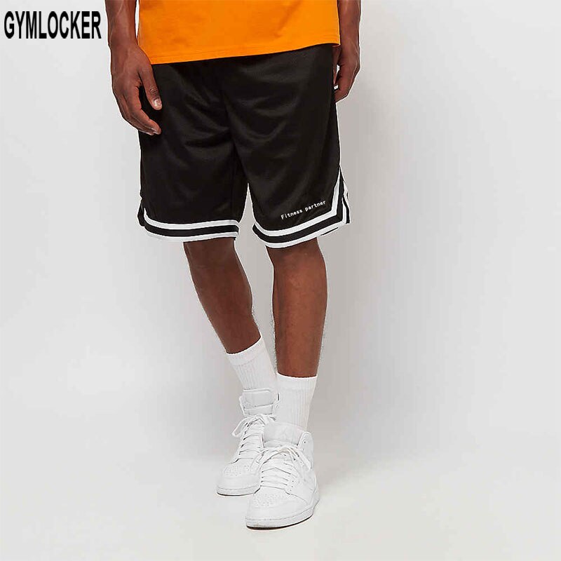 Hombres Fitness culturismo running Shorts hombre gimnasio entrenamiento transpirable malla de secado rápido ropa deportiva Jogger pantalones cortos Hombre
