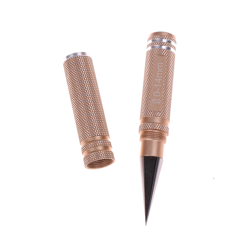 Sierra de agujeros de acero y Metal, cortador de fresa abridor para abrir herramientas de perforación de , Color dorado, 0-14mm,