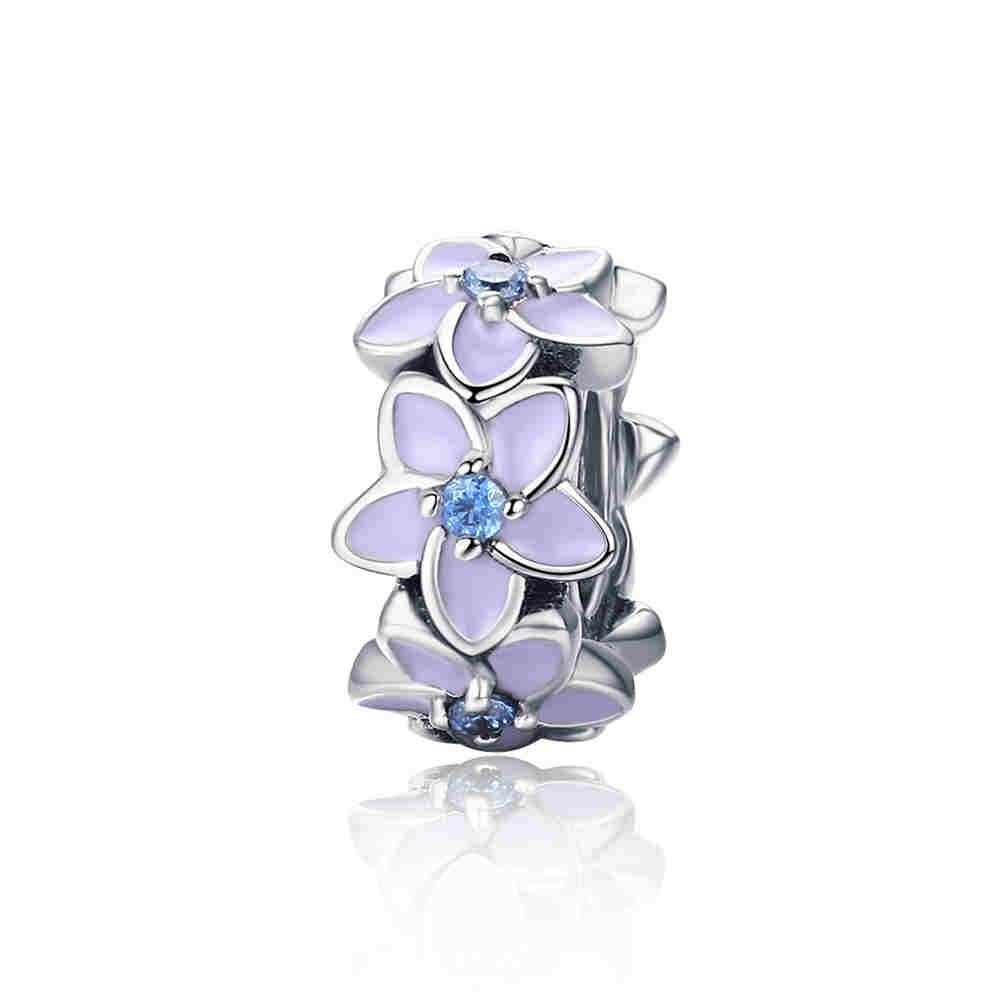 WOSTU-collier en argent Sterling 925, breloques de marguerites chérie, breloques d'espacement, originale, bijou: CQC601