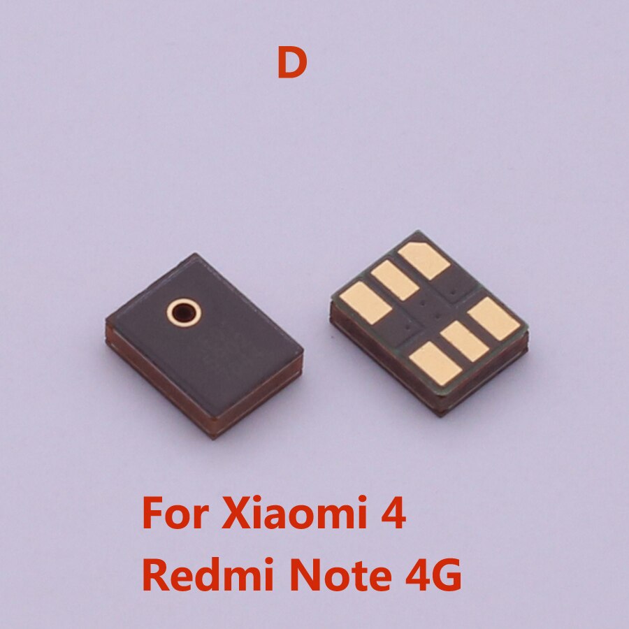 10Pcs Inner Mic Speaker Voor Xiaomi 10 9 8 Se CC9E 6 6X 5 4 4C 4I Max 2 redmi Note 8 7 7A 4X 3 K20 K30 Pro Microfoon Zender: D Model