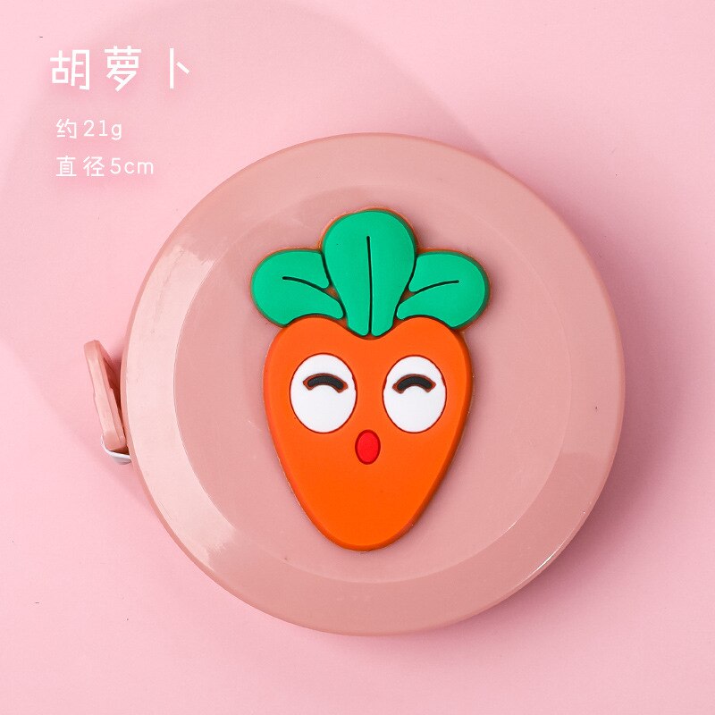 Cute Mini Tape Measure Fun Cartoon Portable Tape Measure Multifunctional Measuring Tool Measurements Leather Tape Measure