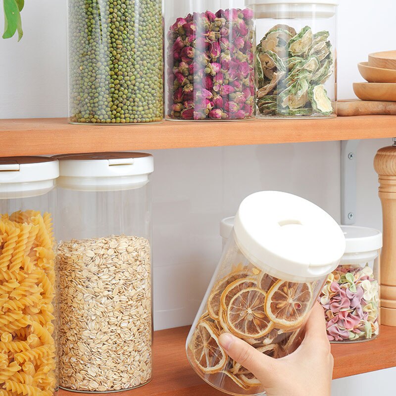 Japanse glazen theeblikjes, bewaardozen voor gedroogd fruit, voedselcontainers, keukenorganizers, huishoudelijke artikelen