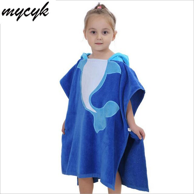 Toalla de baño con capucha para bebé, albornoz para niños, bata de baño de secado rápido, Toalla de microfibra absorbente para viajes, deportiva para playa