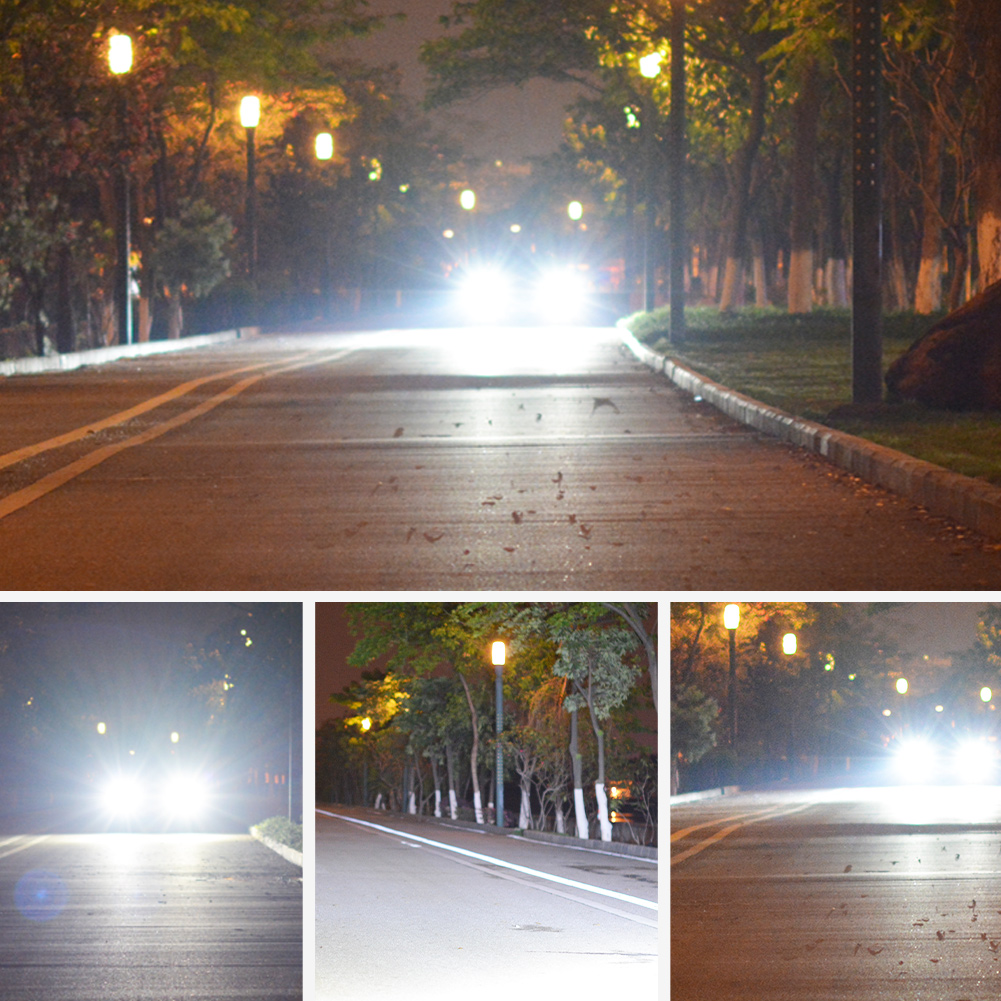 2 Stück H7-LED-Lampen, Scheinwerfer-einstellen, 80 W, 10000 lm, Hallo- oder Lo-Strahl-Glühbirnen, 6000 K, Weiß, IP68, wasserdicht, Canbus-Glühbirnen auf Autozubehör