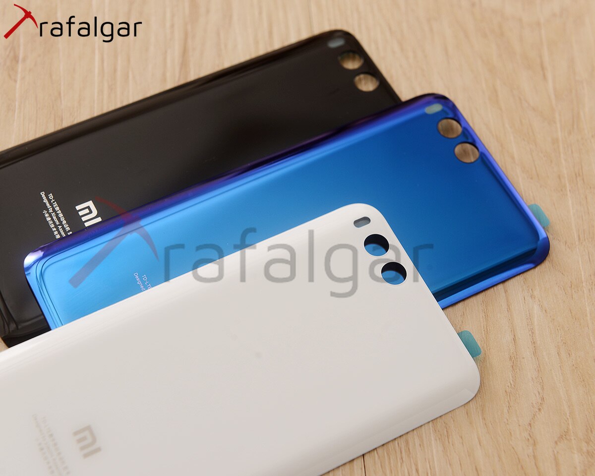 Funda trasera de cristal para Xiaomi Mi Note 3, protector de batería para Mi6 Note 3, cristal de puerta trasera, carcasa trasera para Xiaomi Mi 6