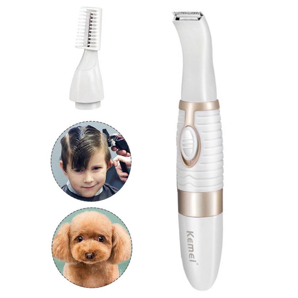 de mascotas perro de pelo de Pet Grooming herramienta Cizalla eléctrica recargable USB perro pelo pata Shaver Clipper