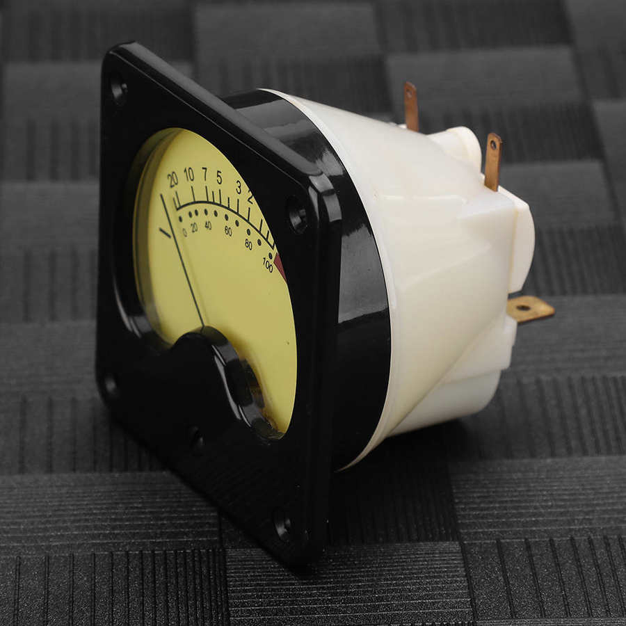 VU Meter TR-57 Con Retroilluminazione LED - Misuratore Di Livello Audio Per Amplificatori, Auto E Home Audio