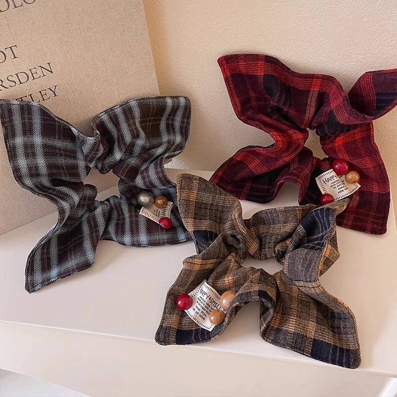 Elegante grande lenço quadrado círculo de cabelo para mulheres meninas elástico cetim hairbands laços de cabelo moda bandana acessórios para o cabelo