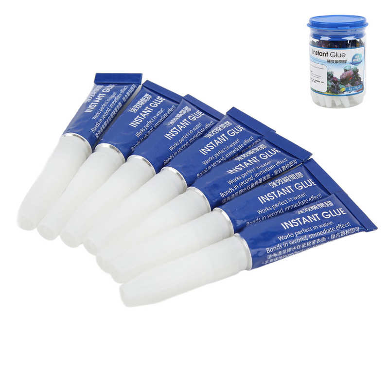 Aquarium Glue Water Plant Underwater Glue for Cora... Grandado