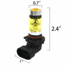 Tagfahrlicht Fahren Lampen HB4 9006 Kühlen Gelb DRL hoch Energie Ersetzen