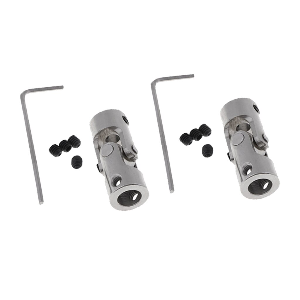 Cardanas Koppeling Koppeling Steering Connector 6 Mm/8 Mm Voor Rc Auto Crawler Boot