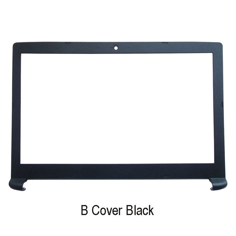 Laptop LCD Back Cover For Acer Aspire 7 A715-71 A715-71G A715-71G-71NC Series Front Bezel LCD Hinges Plastic Top A B Case: B Cover Black