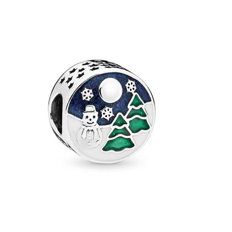 Conch Spirituele Dreamcatcher & Little House Charm Kralen Fit Originele 925 Sterling Zilveren Armband Sieraden: WHITE