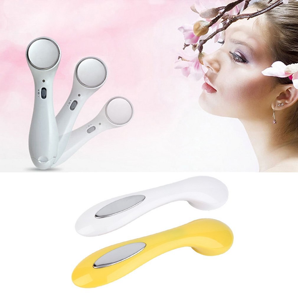 Handheld Vibration Iontophoresis Deep Pore Cleaning Skin Beauty Machine Device Facial Skin Care Tool