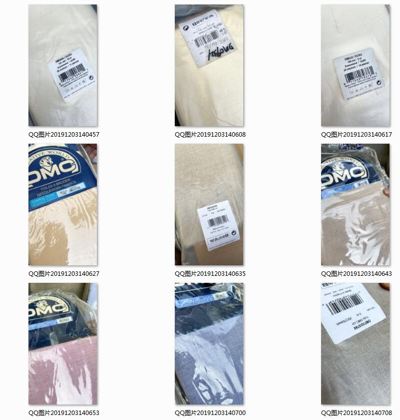 Hh dmc stoff/aida lager broderi stoff 28ct/25ct farger stoff korssting lerret klut hvit farge , 30-30cm,