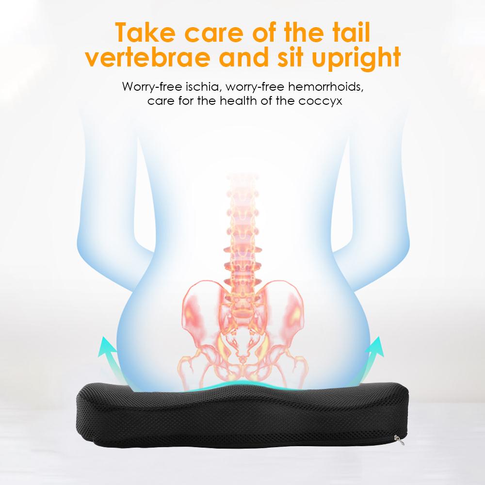 Memory Foam Cushion 45*35*7cm Relax Comfortable U Shaped Health Cervical Cushion Slow Rebound Cushion