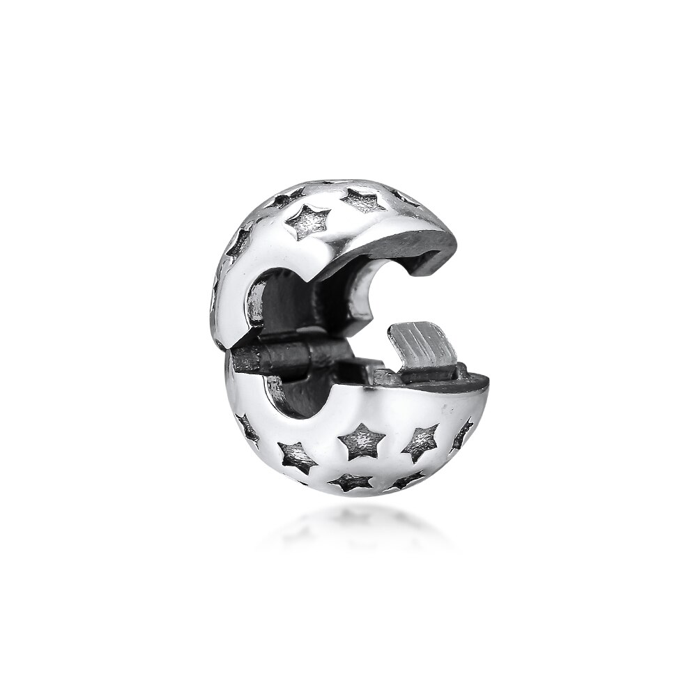 CKK berloque 925 Sterling Silver Star Clip Charms Beads Fits Original Bracelets Charm Silver 925 Jewelry