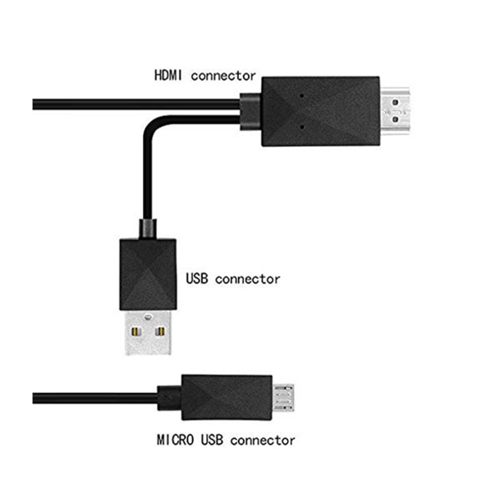 Universal Android Phone MHL Micro USB to HDMI 1080P HD TV Cable Adapter