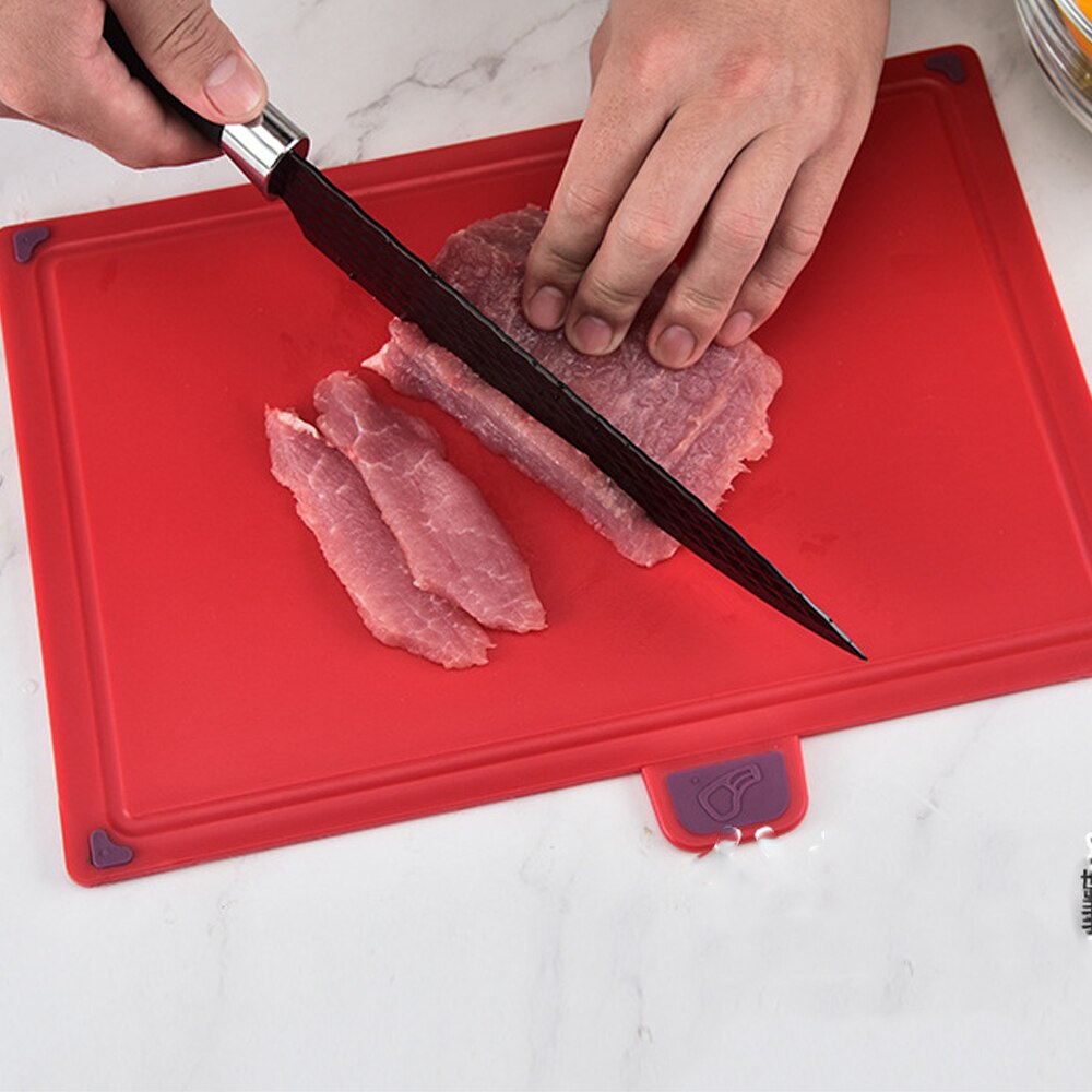 Portable Cutting Mat Set Colorful Kitchen Cutting Board Set Super Easy Clean Modern Cutting Boards Nice Flexible Non-Stick