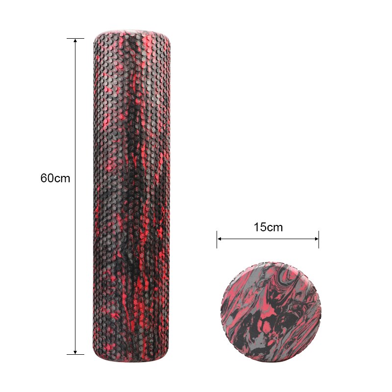 Yecool 60/45Cm Yoga Kolom Yoga Blok Pilates Eva Foam Roller Massage Roller Spier Tissue Voor Fitness Gym yoga Pilates Sport