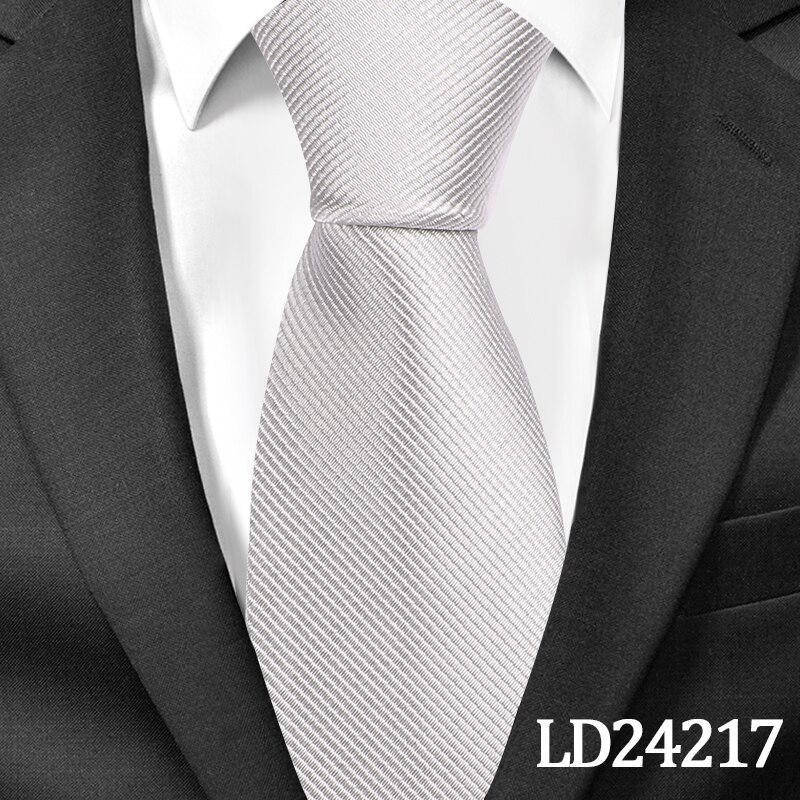 Klassiske solide slips til mænd afslappet halsslips gravatas slips corbatas 8cm brede brudgom slips til fest: Ld24217