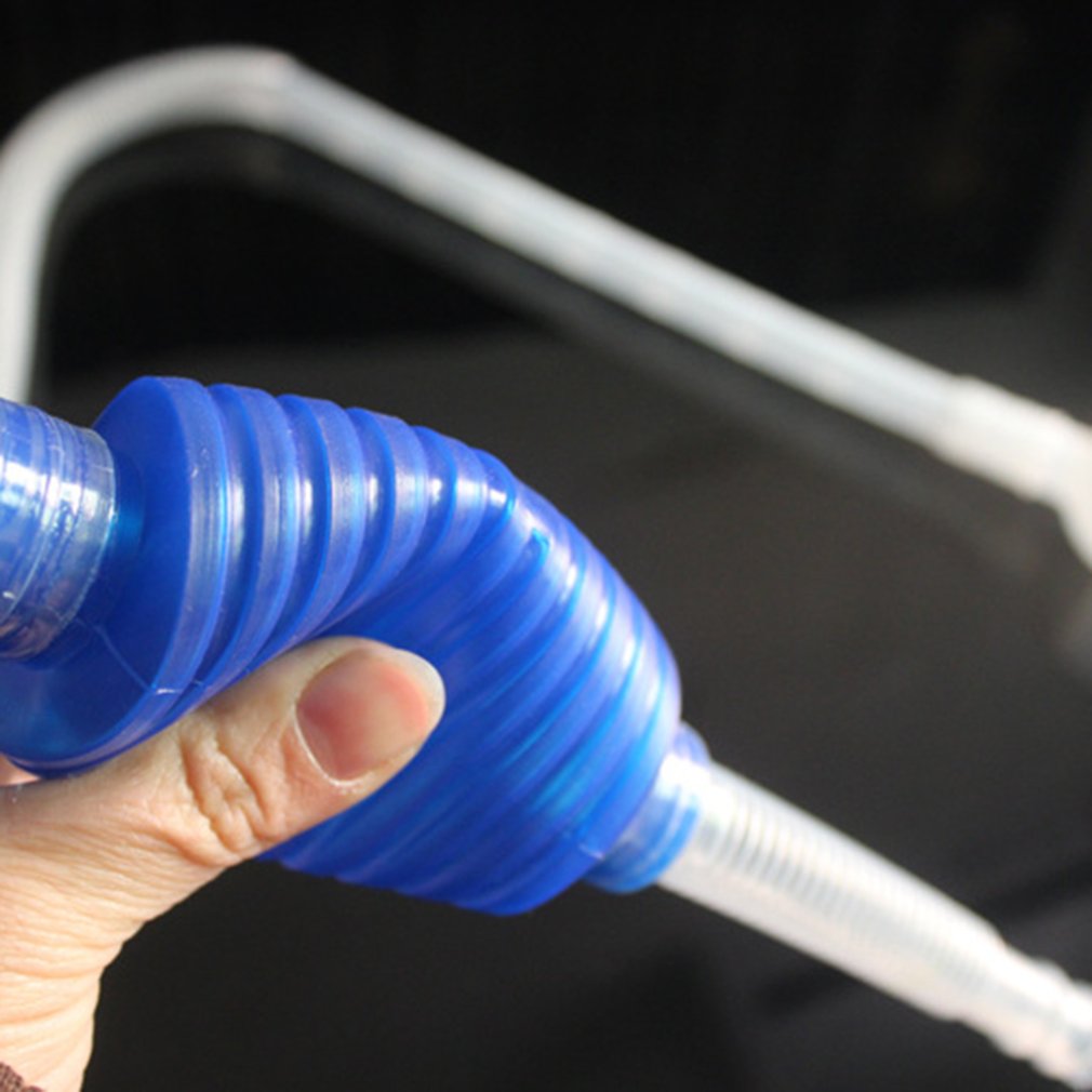 Aquarium siphon tube fish tank cleaner vacuum pump gravel cleaner sand trap filter water exchange tool suction tube