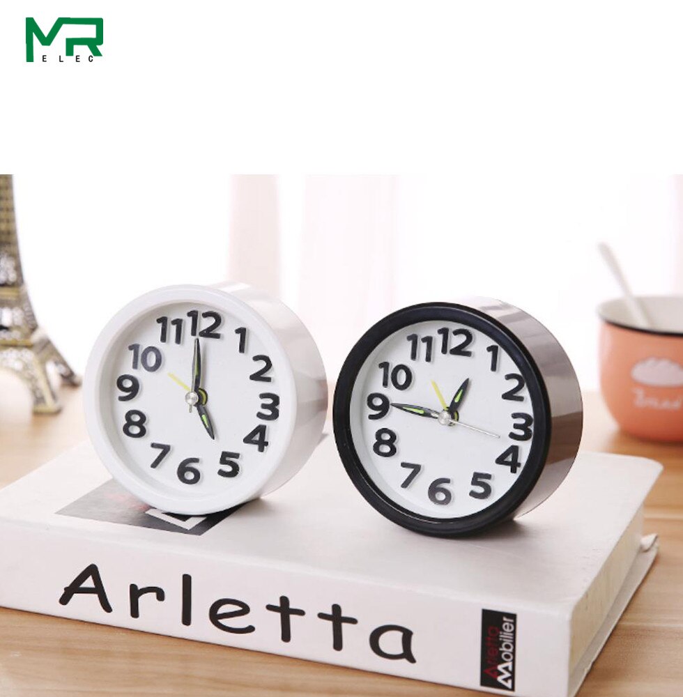 Mini simple et réveil, réveil de voyage compact, réveil charmant et portable.