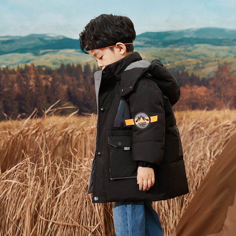 Abrigo de invierno para bebés, chaquetas cálidas para niños de 2, 3, 4, 5, 6 y 7 años, novedad de