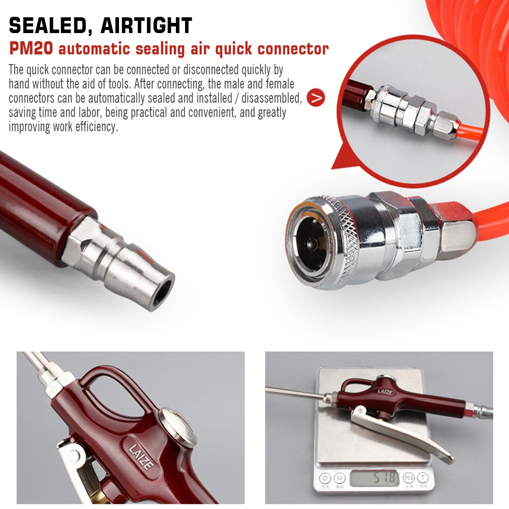 High Pressure Easy Install Home Aluminium Alloy Powerful Dust Blower Multifunction Cleaning Tools Computer Maintenance Practical