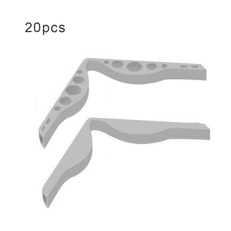 Masque Anti-buée Pour Les Personnes Qui Portent Des Lunettes Extérieure Anti-buée Nez Bandes Pont Fil Clips Attaches Pour Bricolage Artisanat Fabrication De Masques